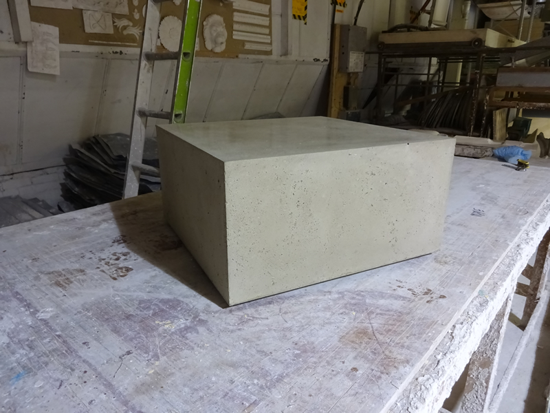 Floating Box Concrete Coffee Table UK