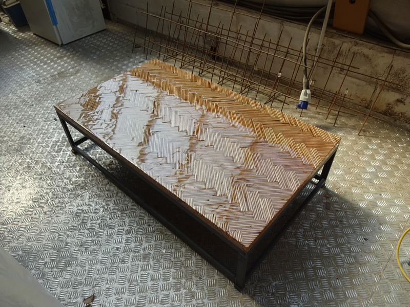 Herringbone Coffee Table