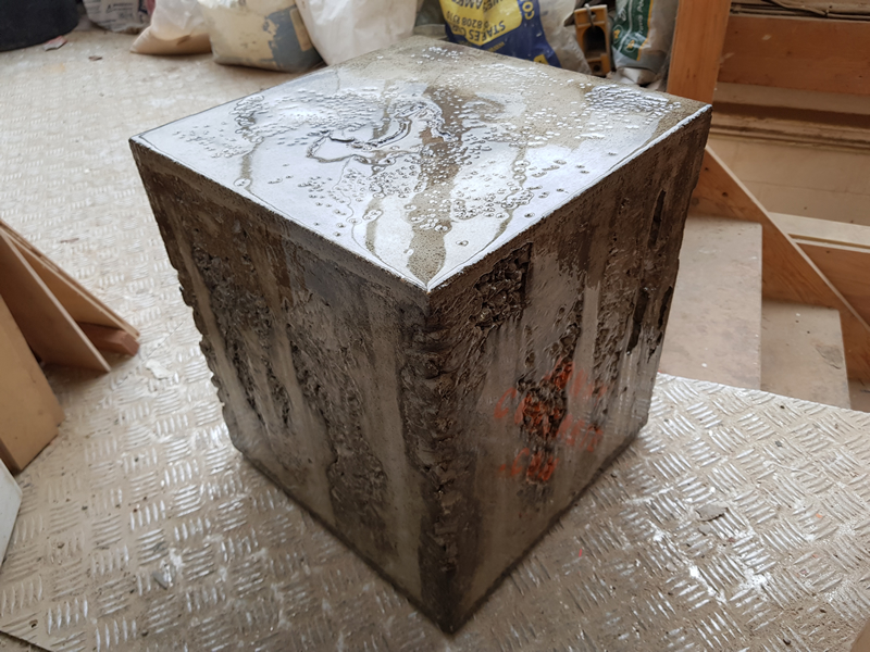 Floating Box Concrete Coffee Table UK