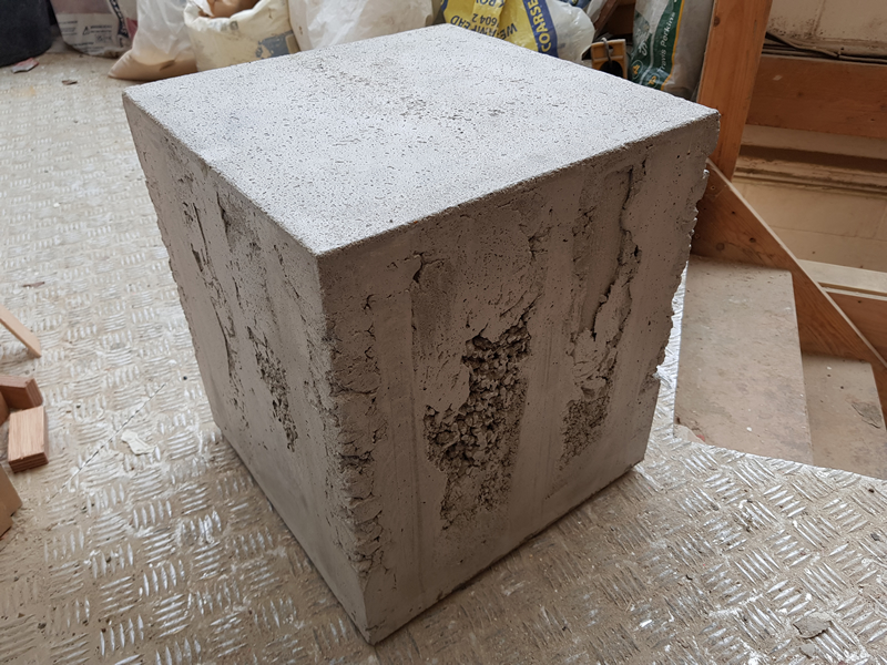 Floating Box Concrete Coffee Table UK