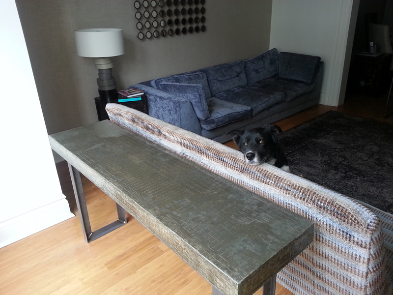 Concrete Console Table