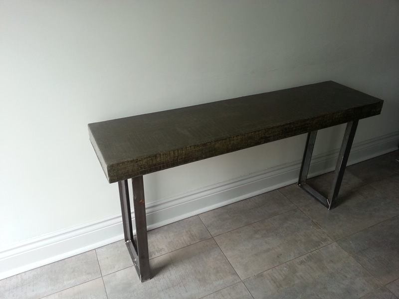 Concrete Console Table