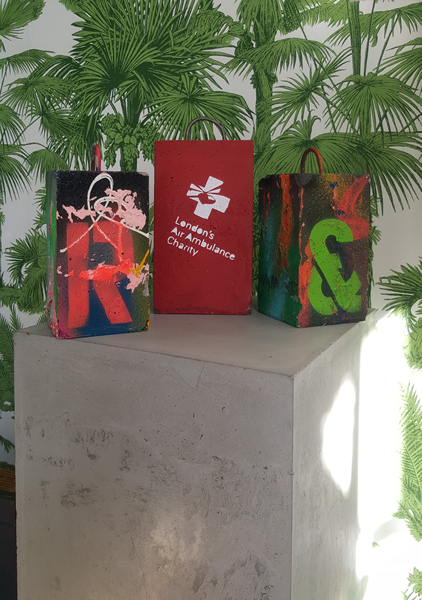 Personalised Jonny Concrete Doorstop for Sale