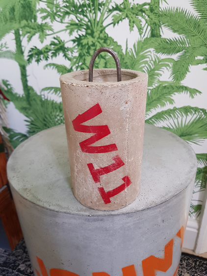 Personalised Jonny Concrete Doorstop for Sale