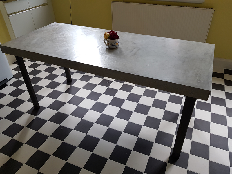 Concrete Table Legs