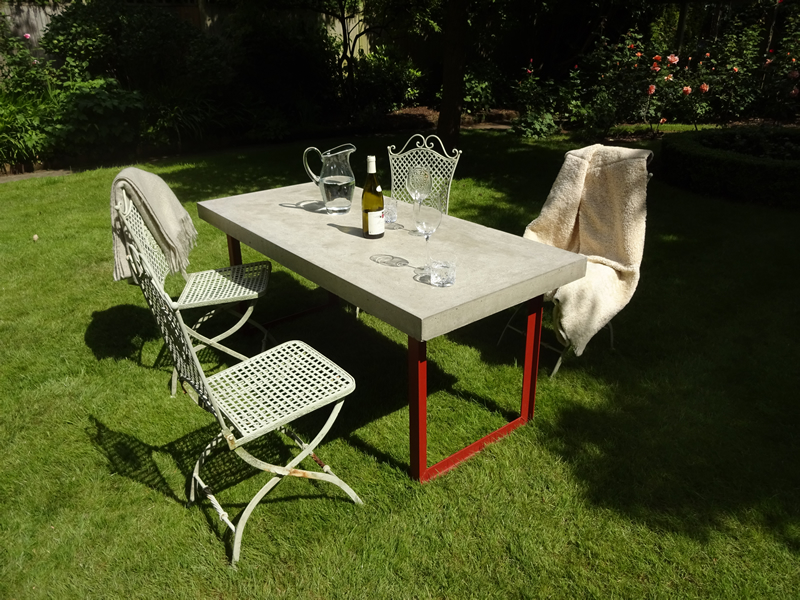 Outdoor Concrete Table
