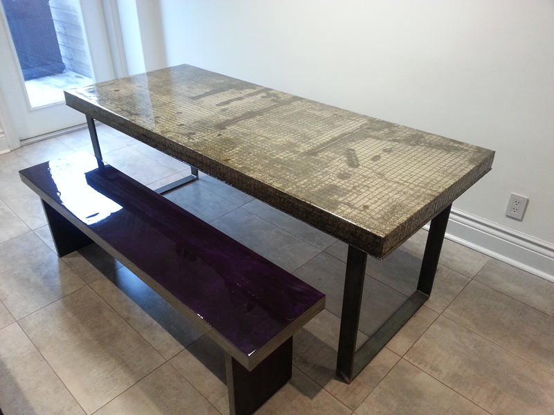 Concrete Top Dining Table UK